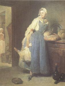 Jean Baptiste Simeon Chardin La Pourvoyeuse(The Return from Market) (mk05)